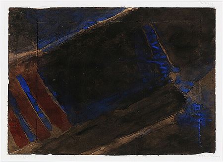 Painted envelope.