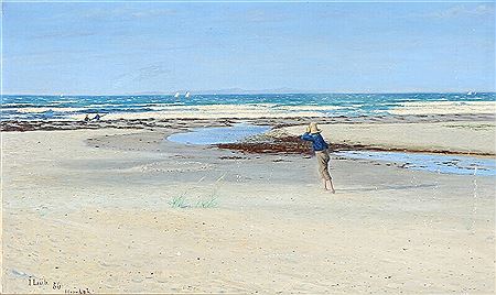 “Strandbillede. Frisk Vind”. by John Leopold Lubschitz - Auction record, sale price, and art valuation. Compare with similar artists and explore comparable artworks.