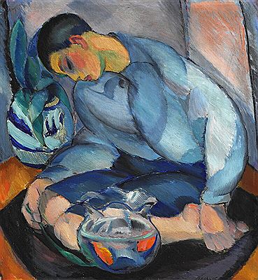 “Dreng med Guldfisk” (Boy with Goldfish).