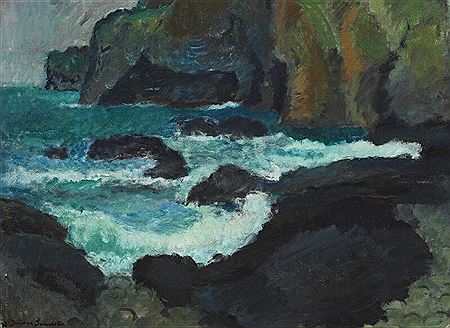 “Brænding ved fra Vestmannaøerne” by Juliana Sveinsdottir - Auction record, sale price, and art valuation. Compare with similar artists and explore comparable artworks.