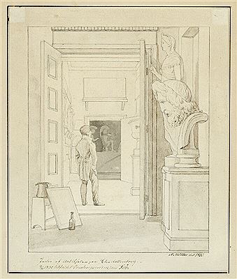 “Partie af Antiksalen paa Charlottenborg". by Adam August Muller - Auction record, sale price, and art valuation. Compare with similar artists and explore comparable artworks.