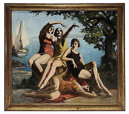 Women on a Beach