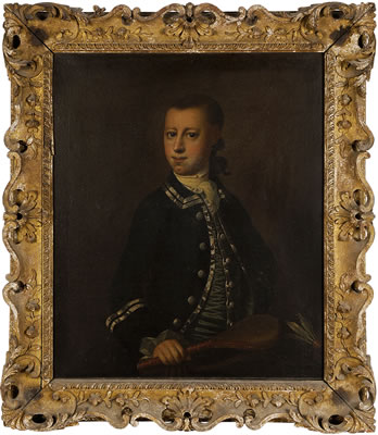 Sample artwork by Jeremiah Theus (1716 - 1774), known for portrait and some landscape painting, teaching - View similar artists and auction records