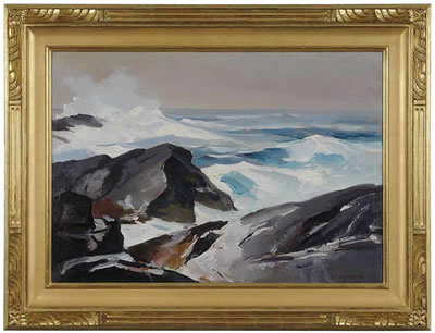Breaking Waves, Monhegan