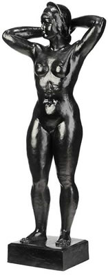 Mimi-The Artist's Wife by Robert Laurent - Auction record, sale price, and art valuation. Compare with similar artists and explore comparable artworks.