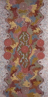 (Possum Dreaming at Wallatjarri), 1987