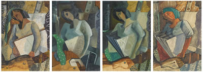 Study of Woman, a suite of four works
