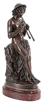Fluitspelende jongeling op tijgervel by Jacques Antoine Theodore Coinchon - Auction record, sale price, and art valuation. Compare with similar artists and explore comparable artworks.