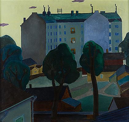 Sample artwork by Einari Wehmas (1898 - 1955), known for painting - View similar artists and auction records