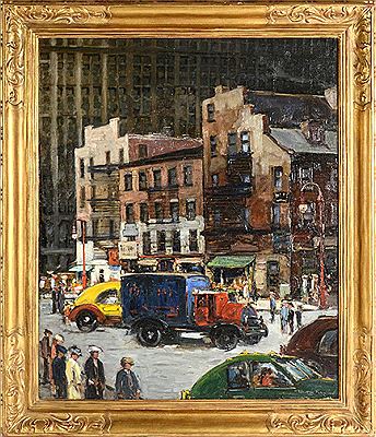 ''The Old Building Near Meadow Bank Building, New York City, New York"