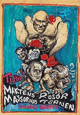 "Maktens rosor massornas törnen" by Lena Svedberg - Auction record, sale price, and art valuation. Compare with similar artists and explore comparable artworks.