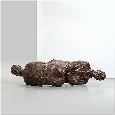 "Sagesmän (dubbla män)" by Dan Wolgers - Auction record, sale price, and art valuation. Compare with similar artists and explore comparable artworks.