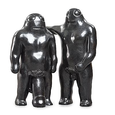 Two: "Untitled, 2010" by Bjarne Melgaard - Auction record, sale price, and art valuation. Compare with similar artists and explore comparable artworks.