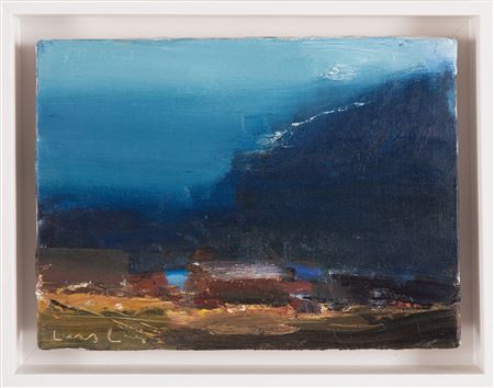 "Gård vid skogens slut (Lofoten)"