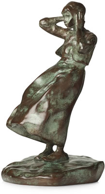 WOMAN IN THE WIND