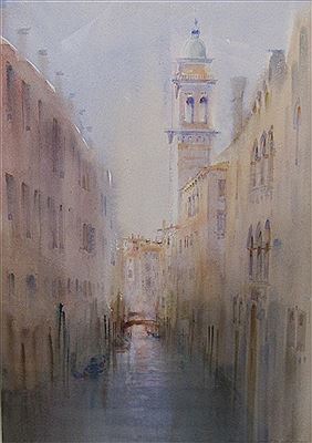 San Giorgio dei Greci, Venice in evening Light