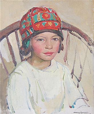 A CORNISH CHILD by Dorothy Johnstone - Auction record, sale price, and art valuation. Compare with similar artists and explore comparable artworks.