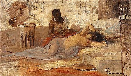 Odalisca by Giambattista Todeschini - Auction record, sale price, and art valuation. Compare with similar artists and explore comparable artworks.