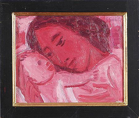 Mamma con bambino by Giovanni Sirtoli - Auction record, sale price, and art valuation. Compare with similar artists and explore comparable artworks.