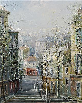Rue Lepic-Montmartre