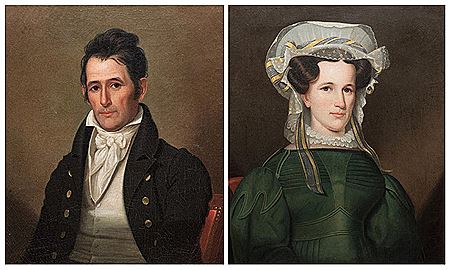 Tennessee portraits (pair) by Ralph Earl - Auction record, sale price, and art valuation. Compare with similar artists and explore comparable artworks.