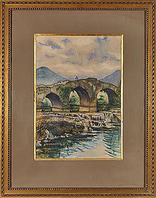 Le Vieux Pont romain d'Ascain