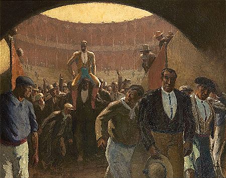 La Sortie triomphale du Toréro ou L'Idole by Pierre Ladureau - Auction record, sale price, and art valuation. Compare with similar artists and explore comparable artworks.