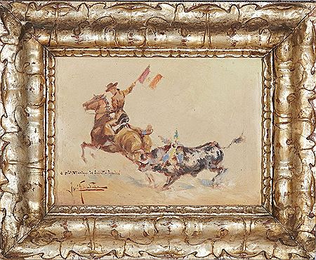 Sample artwork by Jose Garcia de la Pena (1887 - 1961), known for painting - View similar artists and auction records