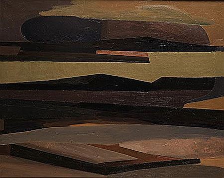 Abstract landschap