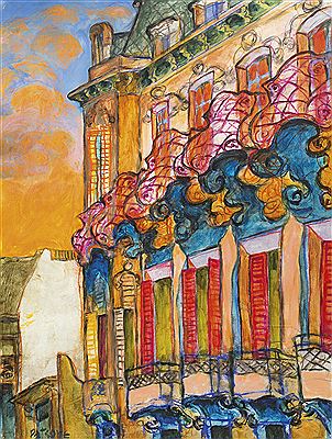 Hotel Colon by Virginia Patrone - Auction record, sale price, and art valuation. Compare with similar artists and explore comparable artworks.