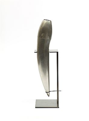 Prototype en aluminium de la torche, conçue pour les jeux Olympiques d'hiver d'Albertville en 1992