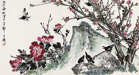 FLOWER AND BIRD by XueTao Wang - Auction record, sale price, and art valuation. Compare with similar artists and explore comparable artworks.