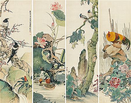 FLOWER AND BIRD (4)