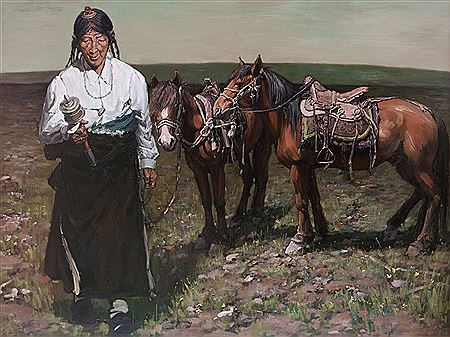 Prairie Summer by Hongwei Han - Auction record, sale price, and art valuation. Compare with similar artists and explore comparable artworks.