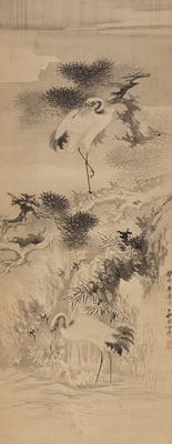 Sample artwork by Ji Fang (1736 - 1795), known for scroll painting - View similar artists and auction records