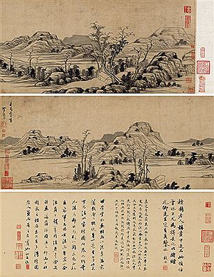 Landscape after Ni Zan by Liufang Li - Auction record, sale price, and art valuation. Compare with similar artists and explore comparable artworks.