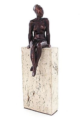 SEATED NUDE FEMALE