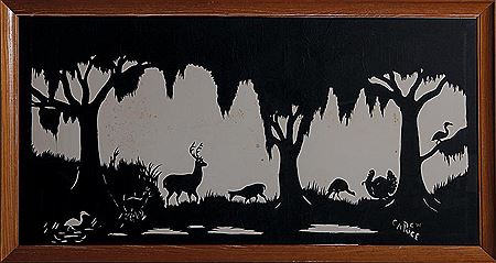 LOWCOUNTRY LANDSCAPE WITH INDIGENOUS WILDLIFE