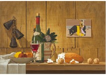 Still Life with Wine