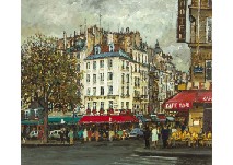 St.Michel riverside (Paris) by Toshinori Shimazu - Auction record, sale price, and art valuation. Compare with similar artists and explore comparable artworks.