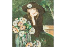Flower and Girl