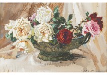 Rose by Kitaro Mano - Auction record, sale price, and art valuation. Compare with similar artists and explore comparable artworks.
