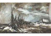 Seashore by Mototaka Takano - Auction record, sale price, and art valuation. Compare with similar artists and explore comparable artworks.
