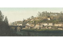 Sunny village in Galicia
