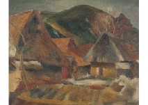 Ibuki village by Katsuyuki Nabei - Auction record, sale price, and art valuation. Compare with similar artists and explore comparable artworks.