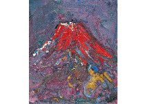 Red Mt. Fuji by Hideo Murakami - Auction record, sale price, and art valuation. Compare with similar artists and explore comparable artworks.