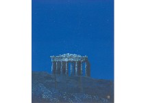 Stars above Parthenon