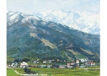 Mountain Landscape -White horse- by Daigoro Yamashita - Auction record, sale price, and art valuation. Compare with similar artists and explore comparable artworks.