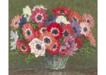 Anemones by Toshichika Nishijima - Auction record, sale price, and art valuation. Compare with similar artists and explore comparable artworks.