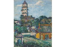 Landscape in China by Torajiro Kojima - Auction record, sale price, and art valuation. Compare with similar artists and explore comparable artworks.